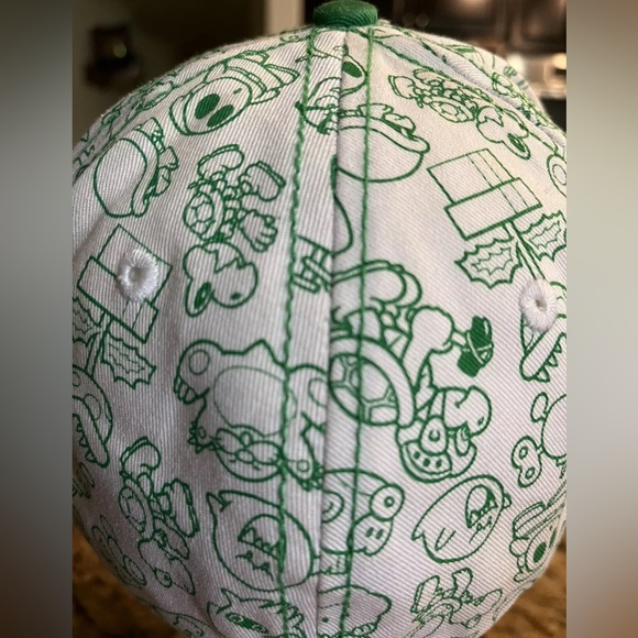 Super Mario 2011 Nintendo green get a life mushroom hat L/XL - Picture 3 of 8